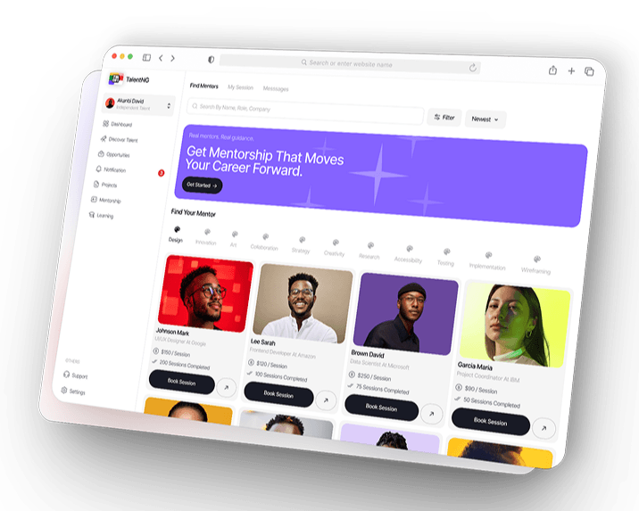 Platform mockup